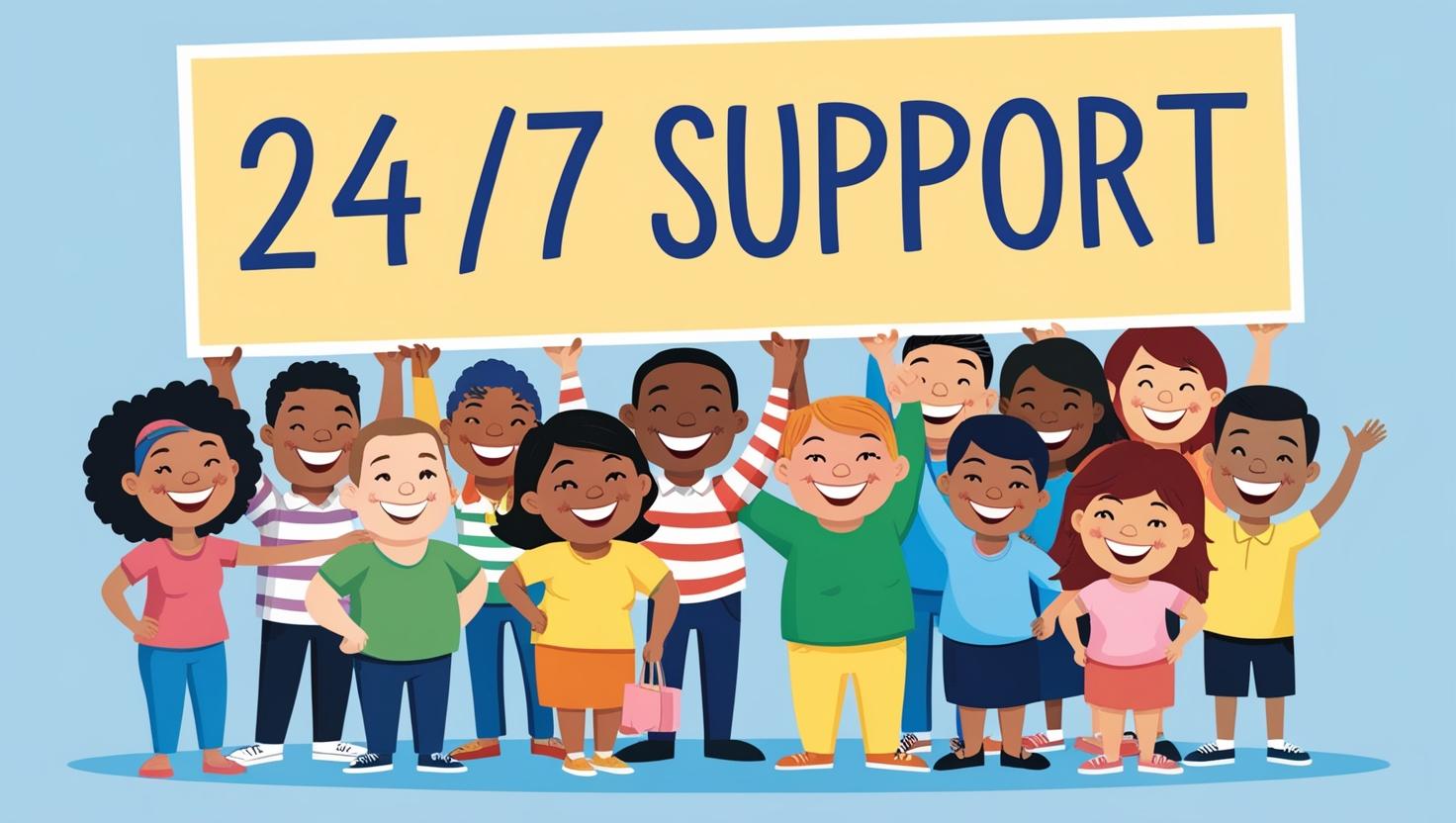 24-7 Support